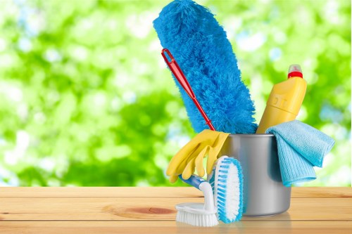 Professional end of tenancy cleaning in an Ealing rental property kitchen
