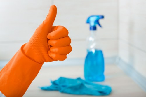 Deep cleaning Ealing home interior with fresh, tidy living space