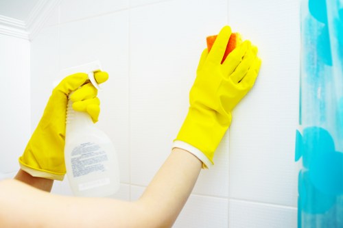 Resolution stage in a cleaning complaint procedure